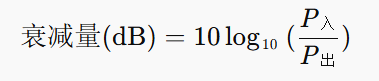 衰减量