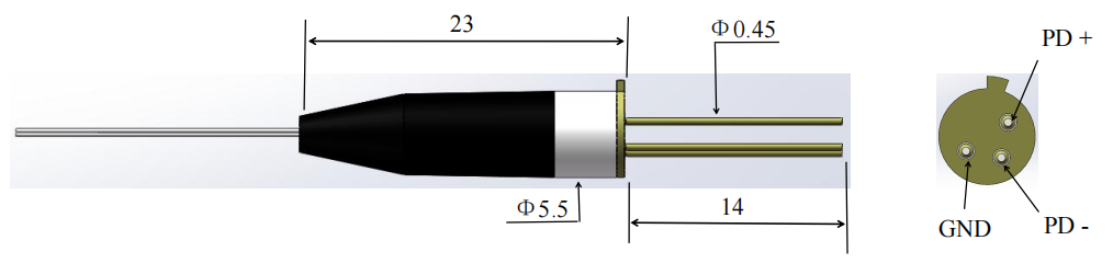 N2:Φ5.5×23（适用套管、加连接头）
